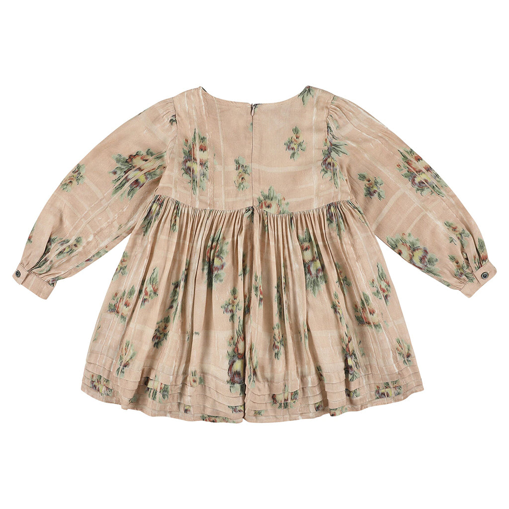 Morley Child Zakia Dress Peony Print Rose Pink