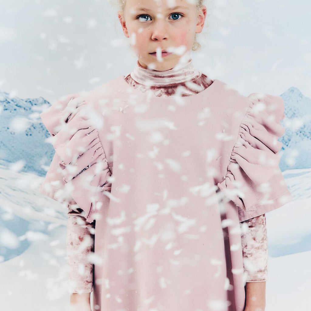 Morley Child Zambia Dress Maya Powder Pink