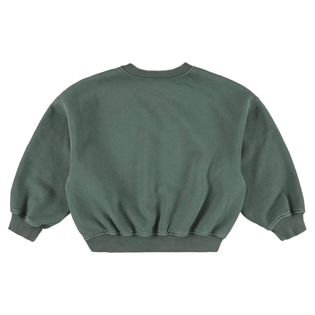Morley Child Zaragoza Sweatshirt Dalmatier Print Forest Green
