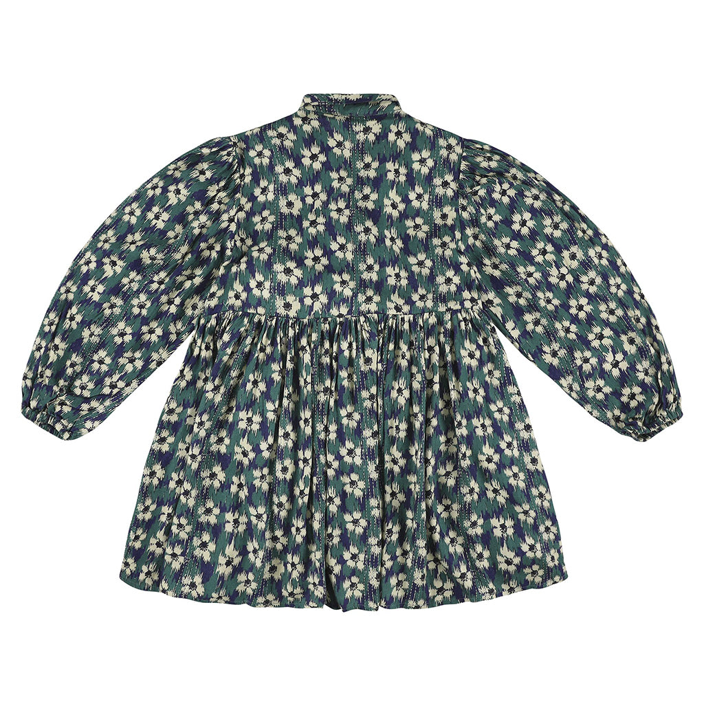 Morley Child Zas Dress Teunis Navy Blue Print