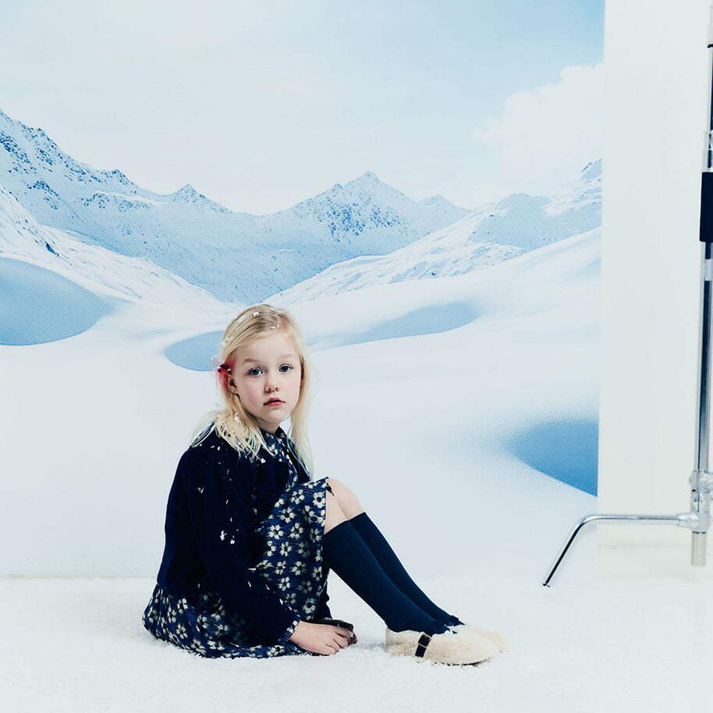 Morley Child Zerah Cardigan Navy Blue
