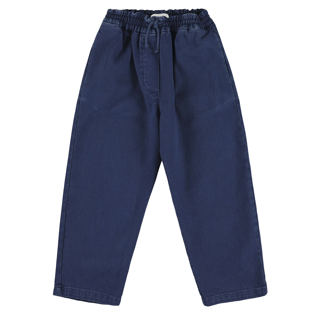 Morley Child Zippo Pants Ink Navy Blue