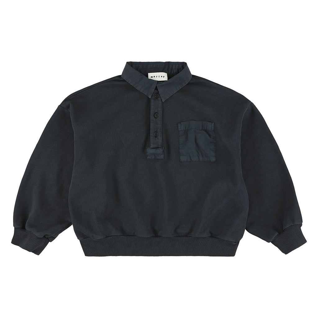Morley Child Zurich Polo Sweatshirt Agna Pine Green