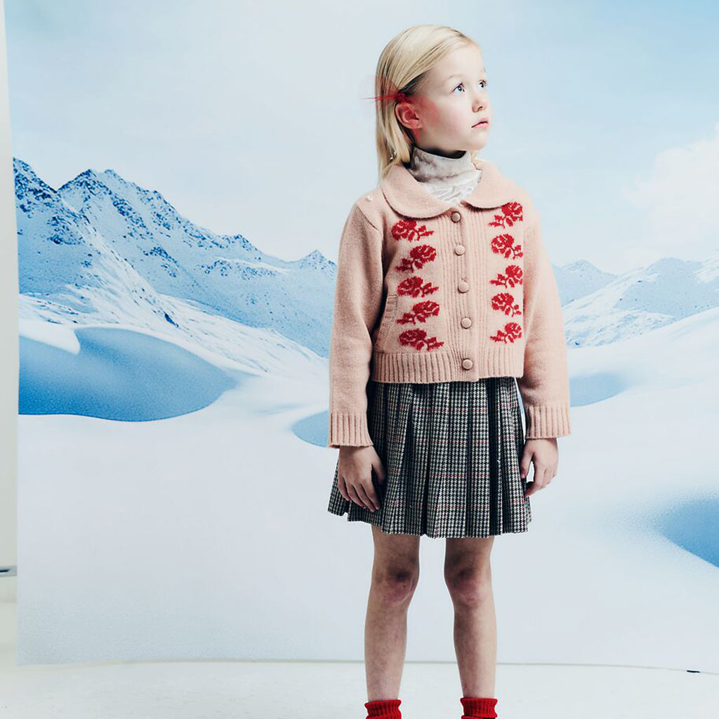 Morley Child Zuzana Cardigan Blush Pink