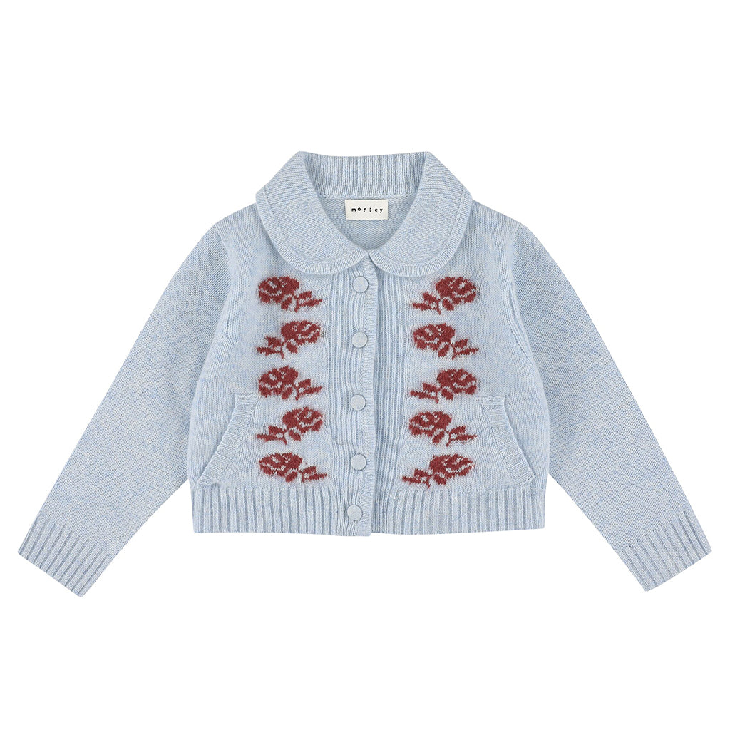 Morley Child Zuzana Cardigan Sky Blue
