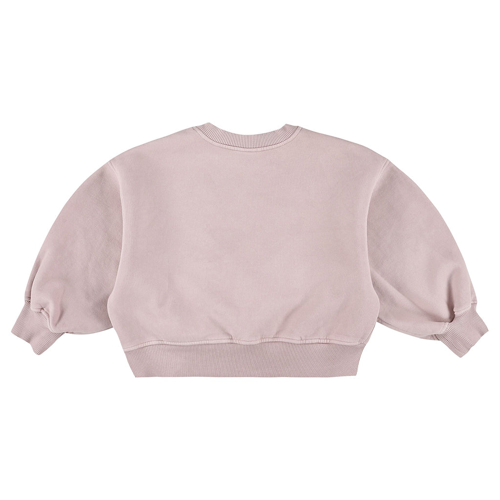 Morley Child Zyco Sweatshirt Pinkcat Print Lilac Pink