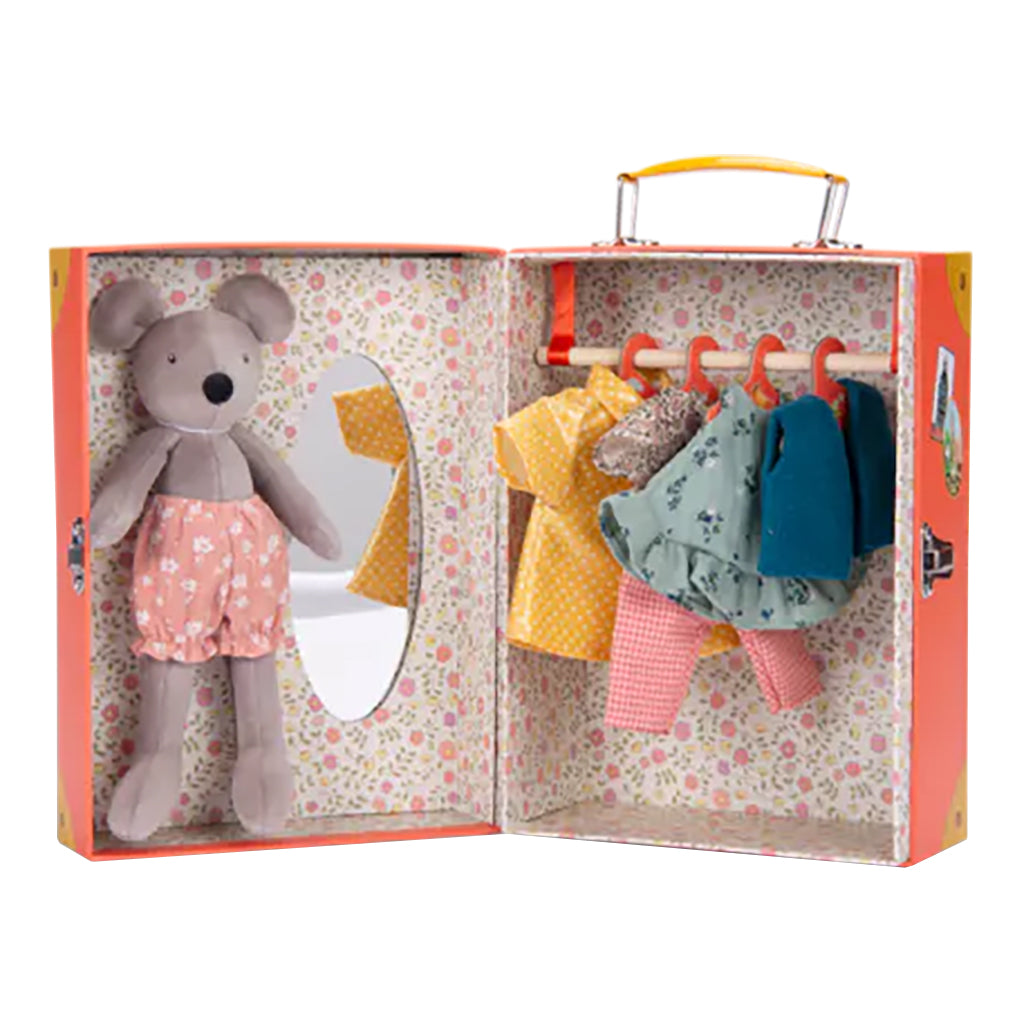 Moulin Roty Grande Famille Nini's Little Wardrobe Suitcase
