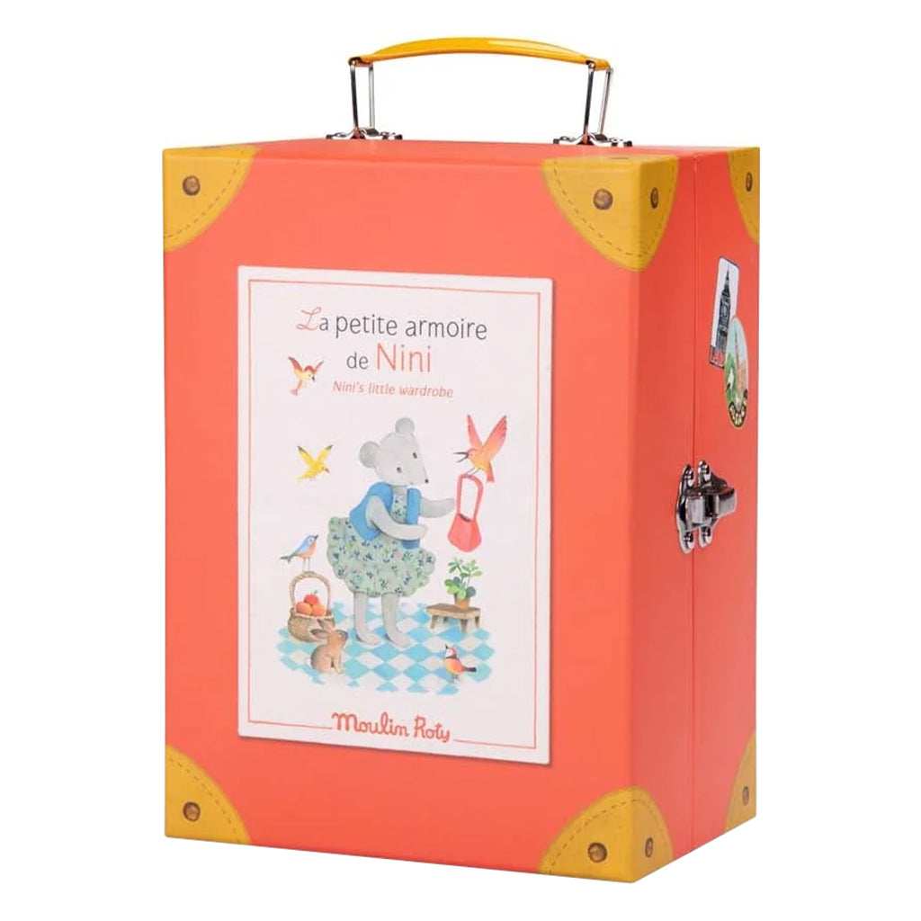 Moulin Roty Grande Famille Nini's Little Wardrobe Suitcase