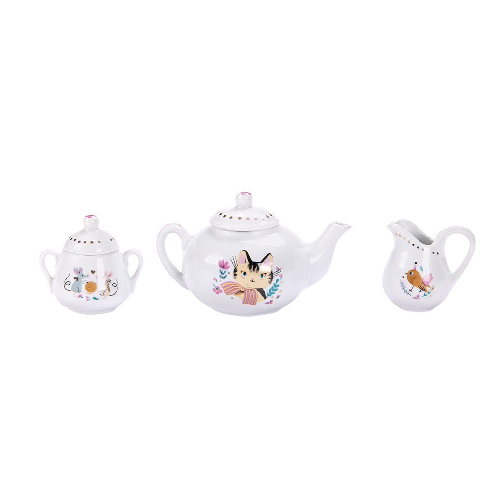 Moulin Roty Les Parisiennes Ceramic Tea Set