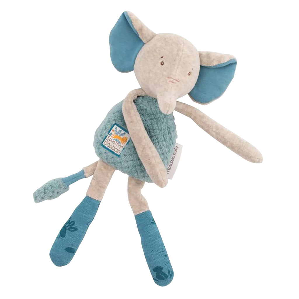 Moulin Roty Sous Mon Baobab Elephant Rattle