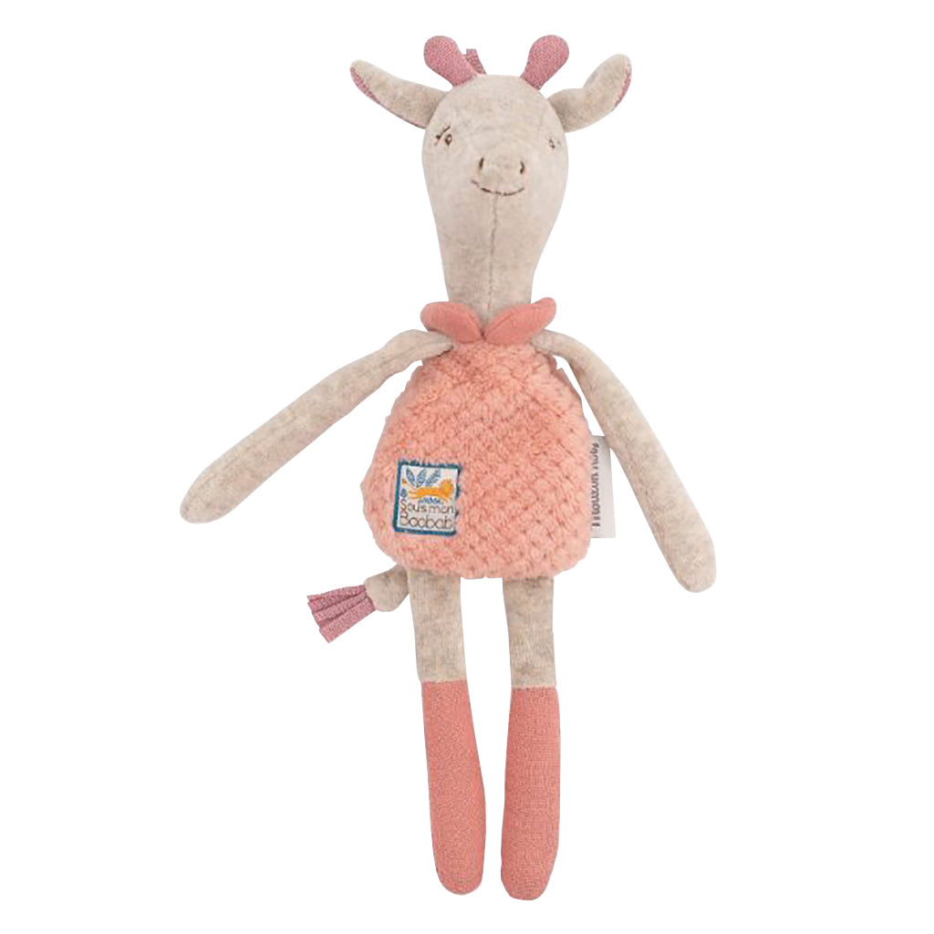 Moulin Roty Sous Mon Baobab Giraffe Rattle