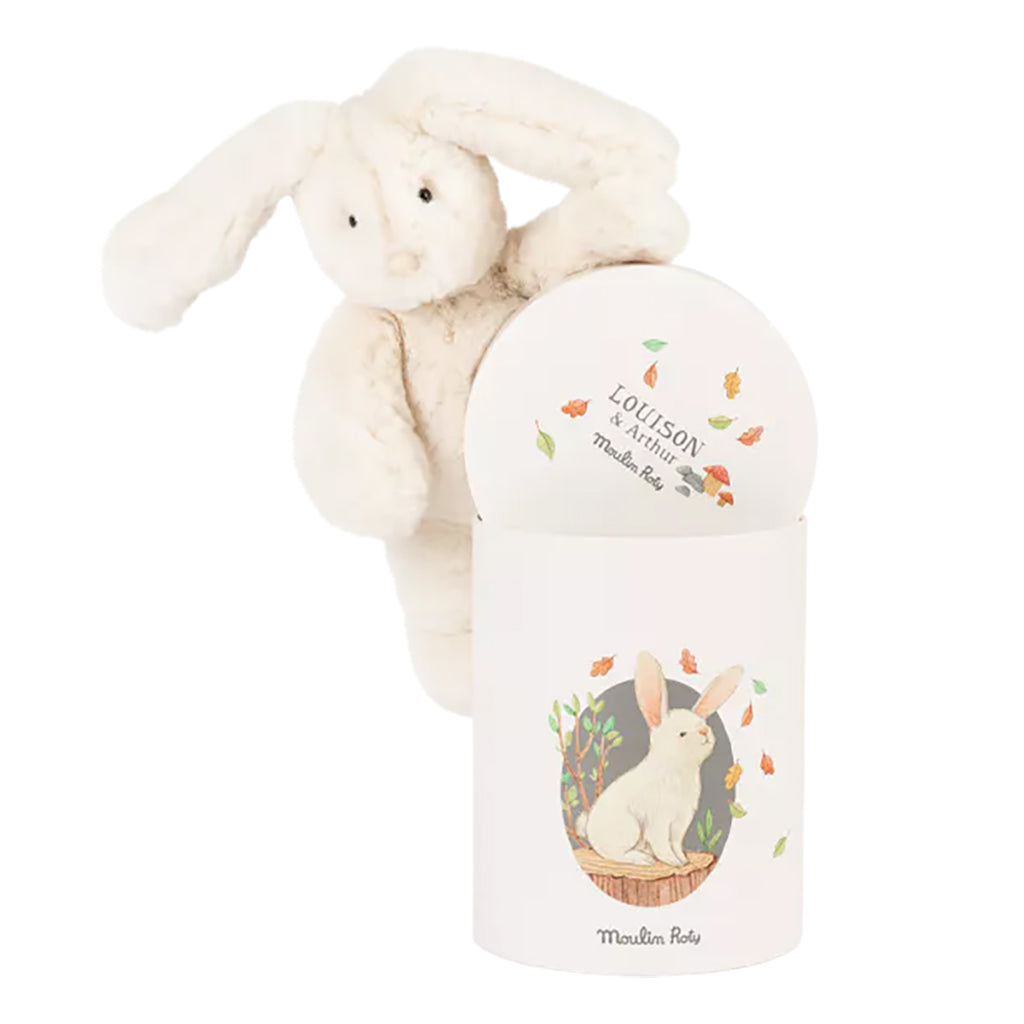 Moulin Roty Arthur et Louison Rabbit Soft Toy In Box