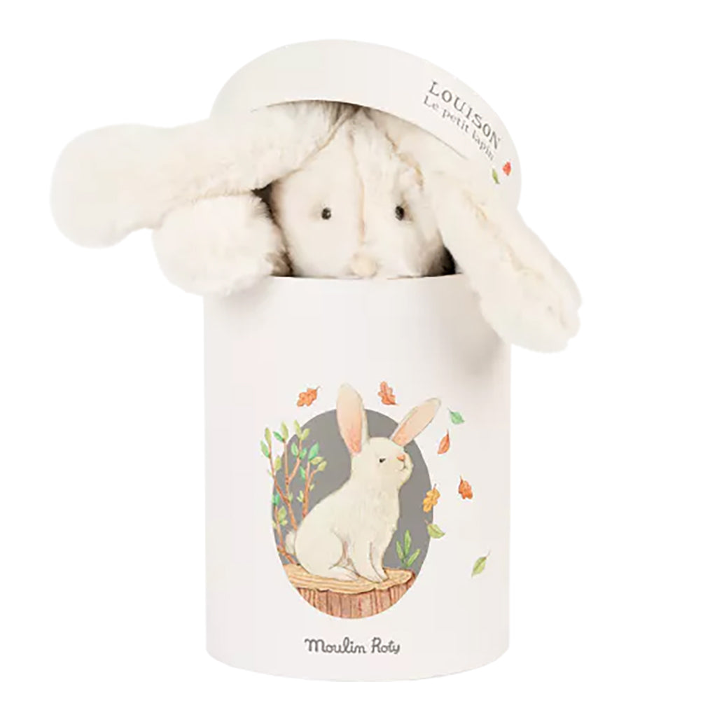 Moulin Roty Arthur et Louison Rabbit Soft Toy In Box