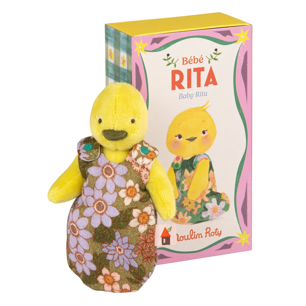 Moulin Roty Les Minouchkas Baby Rita The Duck Soft Toy