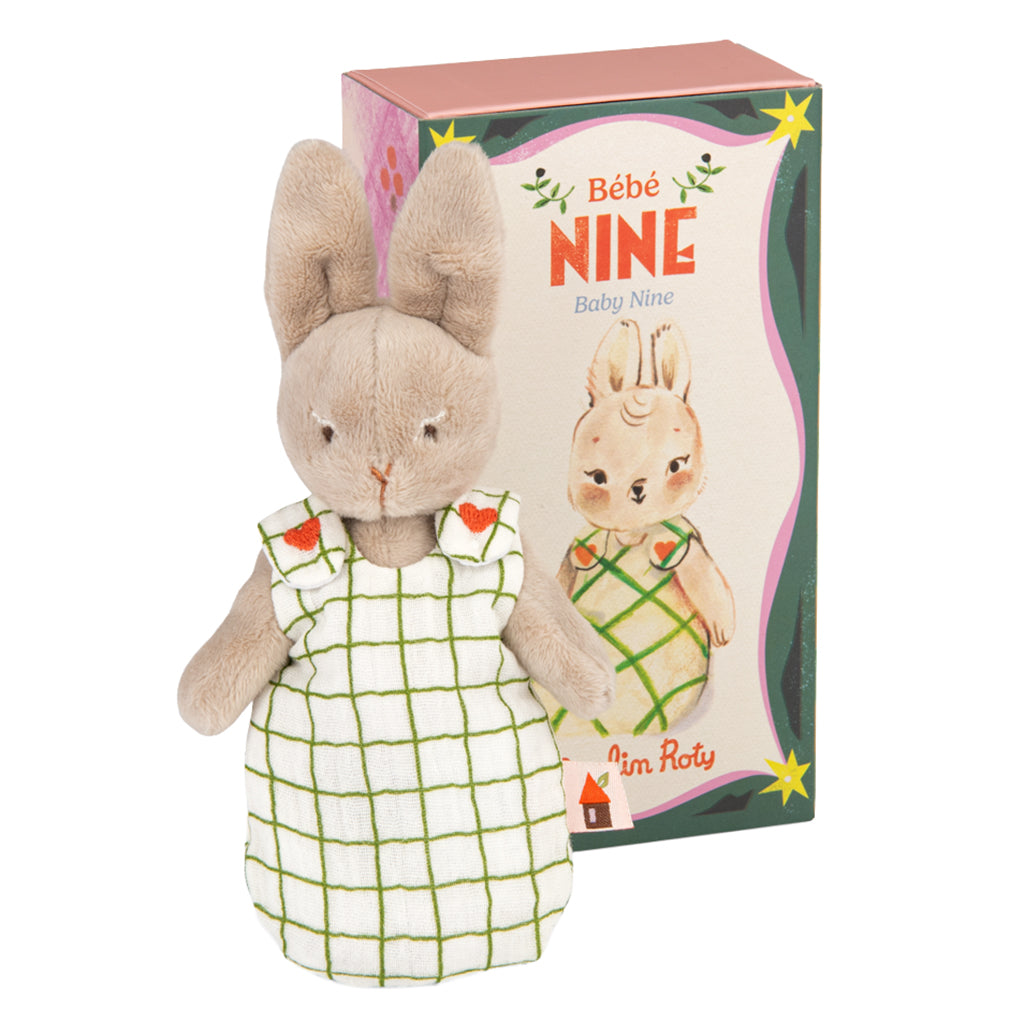 Moulin Roty Les Minouchkas Baby Nine The Rabbit Soft Toy