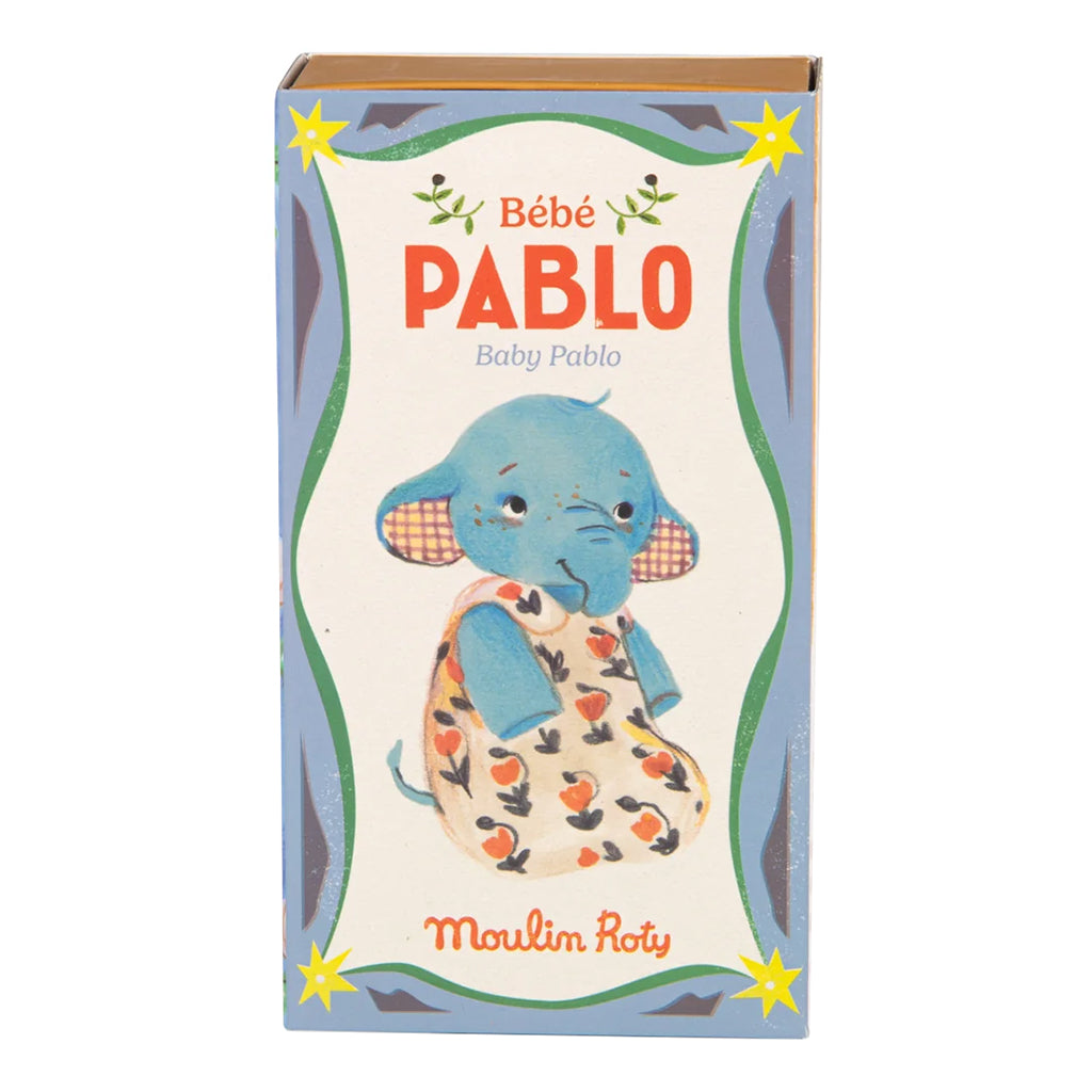 Moulin Roty Les Minouchkas Baby Pablo The Elephant Soft Toy