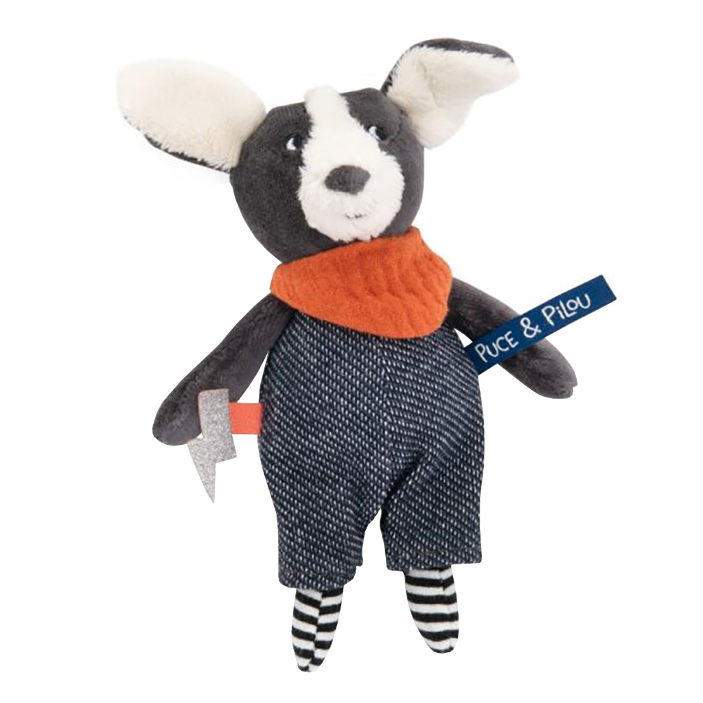 Moulin Roty Puce & Pilou Mini Soft Toy Puce The Dog