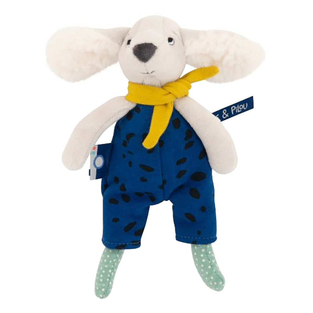 Moulin Roty Puce & Pilou Mini Soft Toy Pilou The Dog