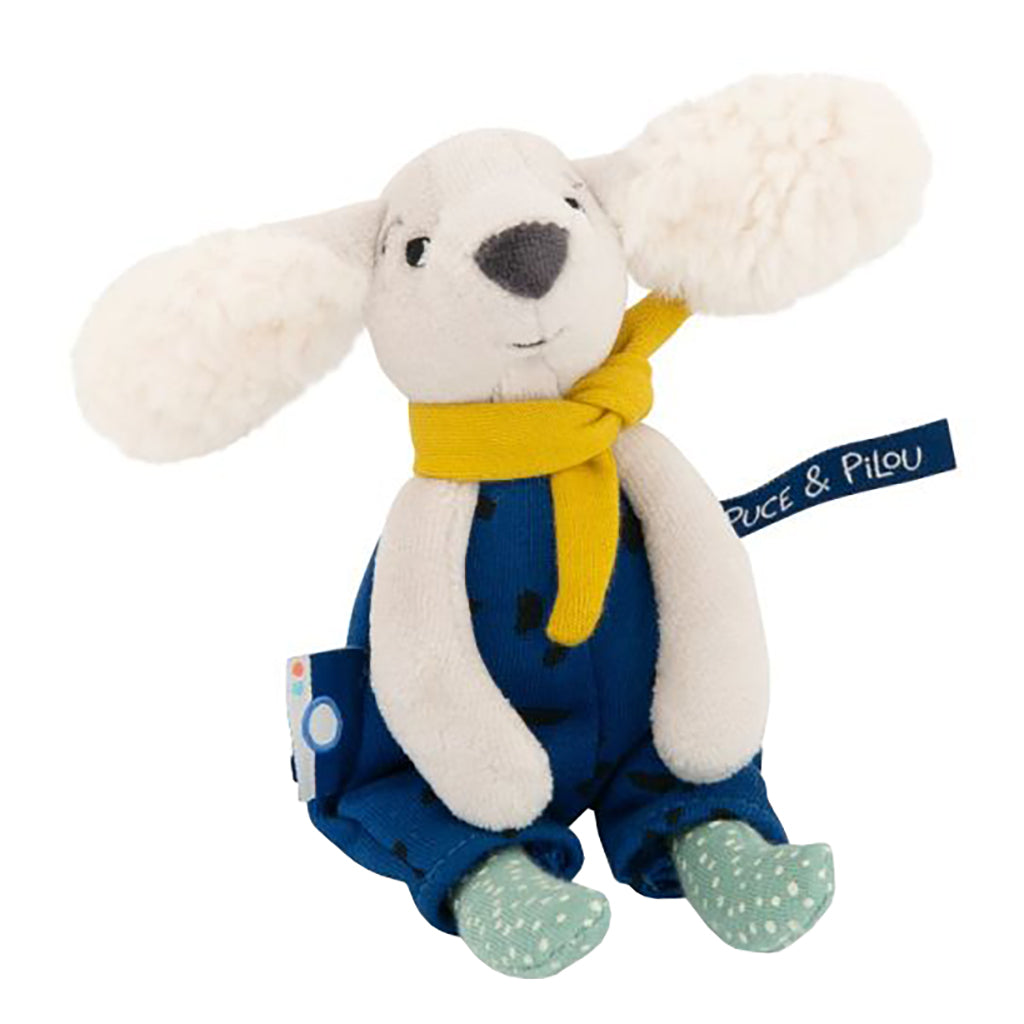 Moulin Roty Puce & Pilou Mini Soft Toy Pilou The Dog