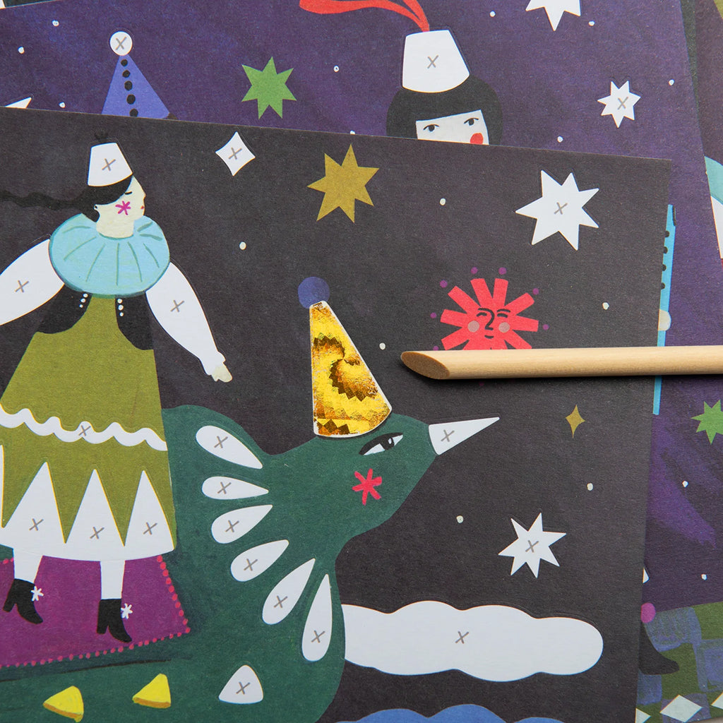 Moulin Roty Les Cometes Filantes Fantastic Cards