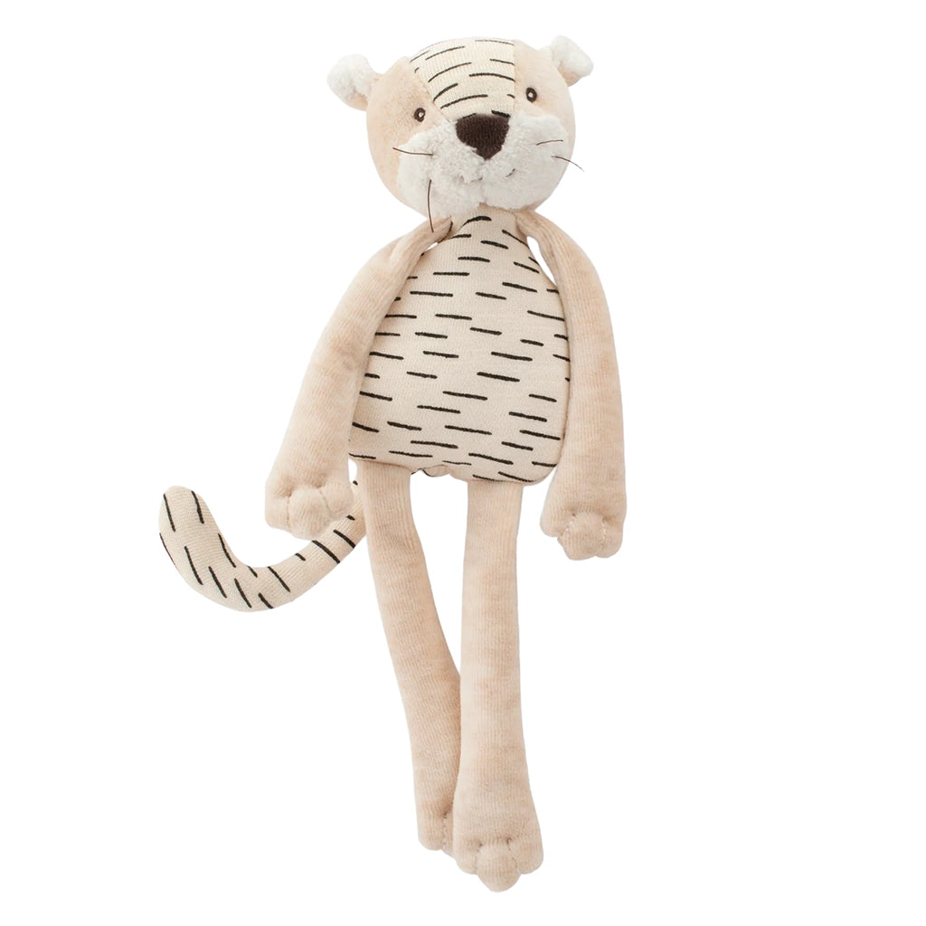 Moulin Roty La Foret Mawa Baboo Tiger Rattle Soft Toy