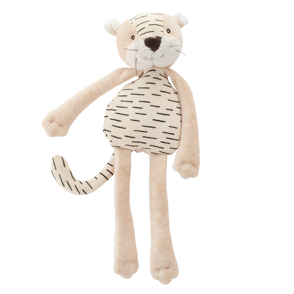 Moulin Roty La Foret Mawa Baboo Tiger Rattle Soft Toy