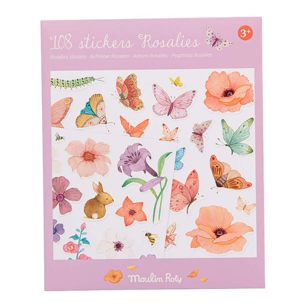 Moulin Roty Les Rosalies Pack Of 108 Stickers