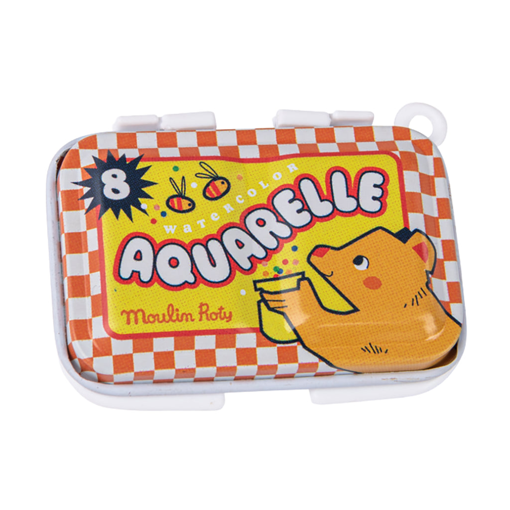 Moulin Roty Les Petites Merveilles Mini Watercolour Palette Yellow