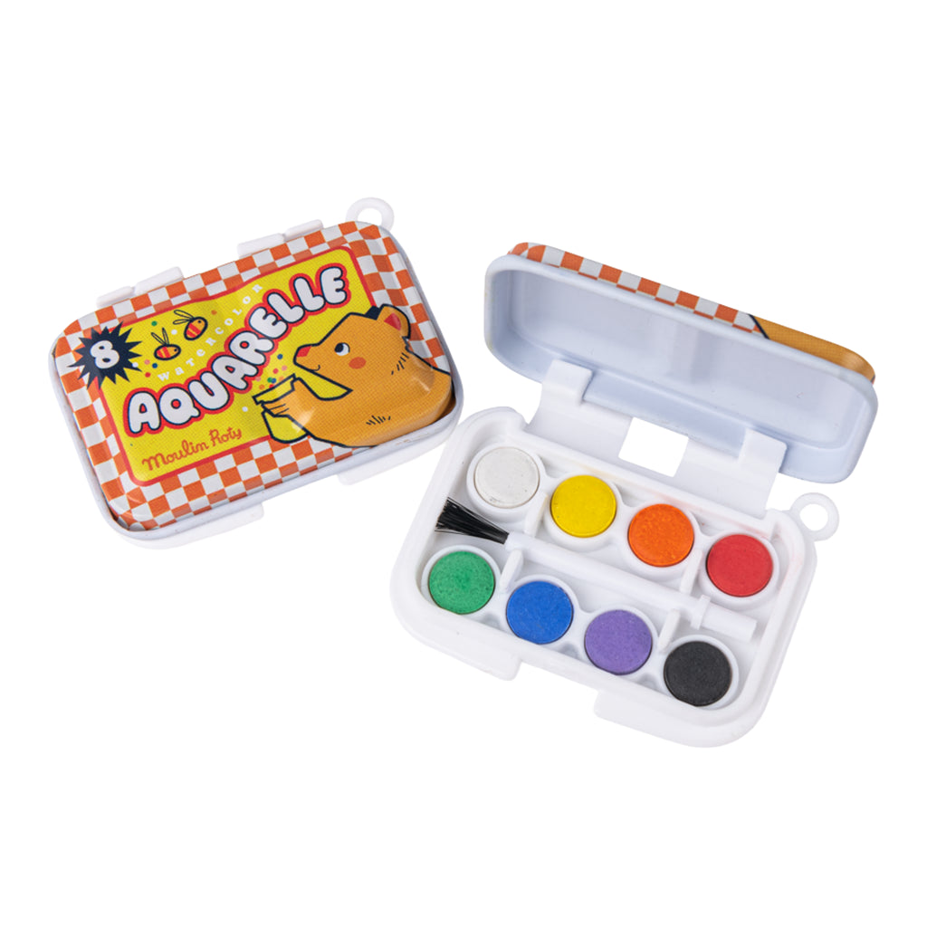 Moulin Roty Les Petites Merveilles Mini Watercolour Palette Yellow