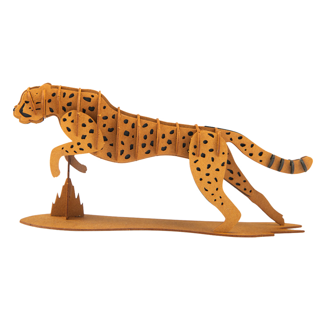 Moulin Roty Tout Autour Du Monde 3D Puzzle Cheetah