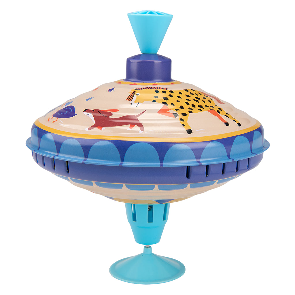 Moulin Roty Jouets Metal Large Spinning Top