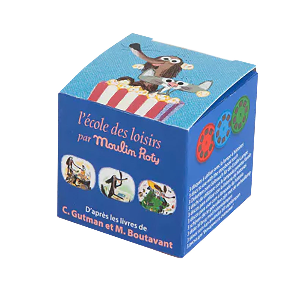 Moulin Roty L'École Des Loisirs 3 Storybook Discs Chien Pourri