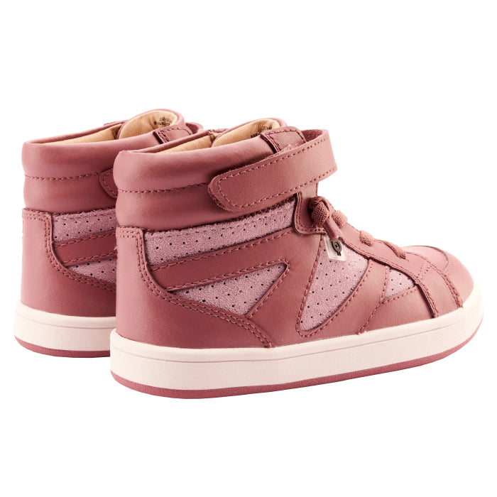 Pink sale sole sneakers