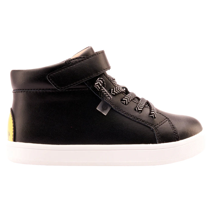 Old Soles Child Smiley Sneak Shoes Black
