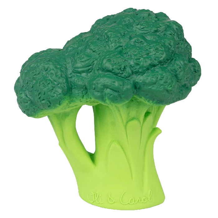 Oli&Carol Natural Rubber Teething Toy Brucy The Broccoli