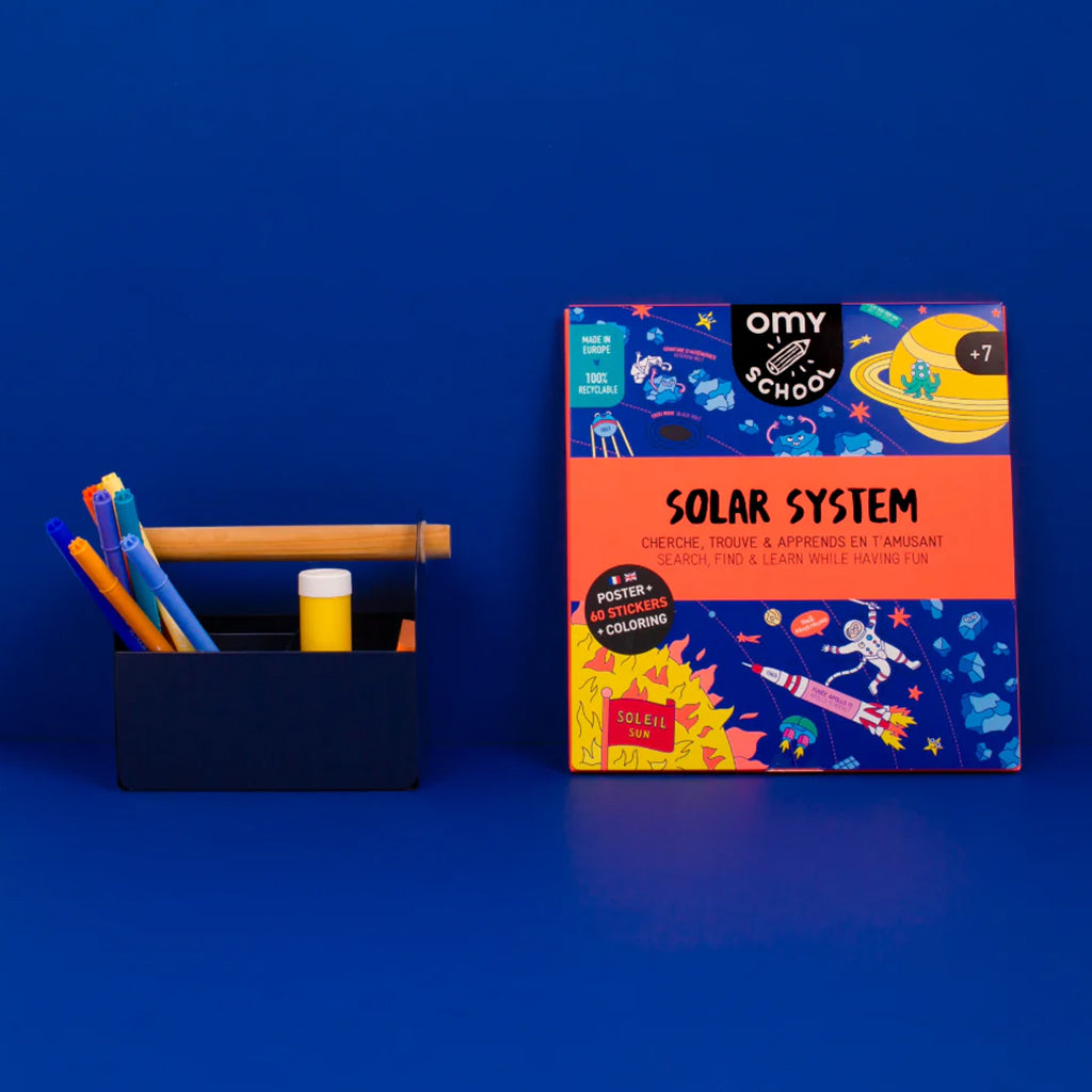 Omy School Giant Sticker Poster Solar System