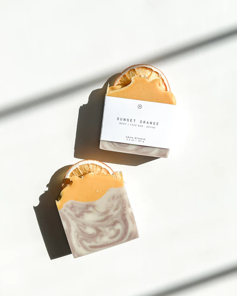 Agha Studio Sunset  Orange Body + Face Bar