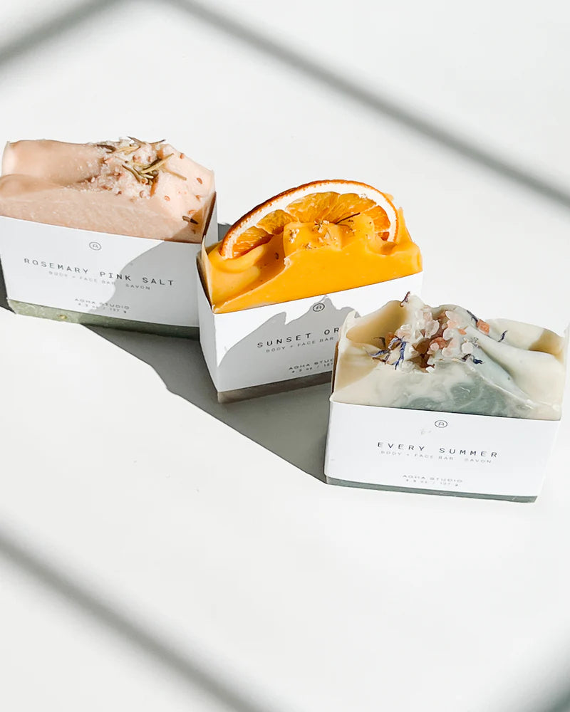 Agha Studio Sunset  Orange Body + Face Bar