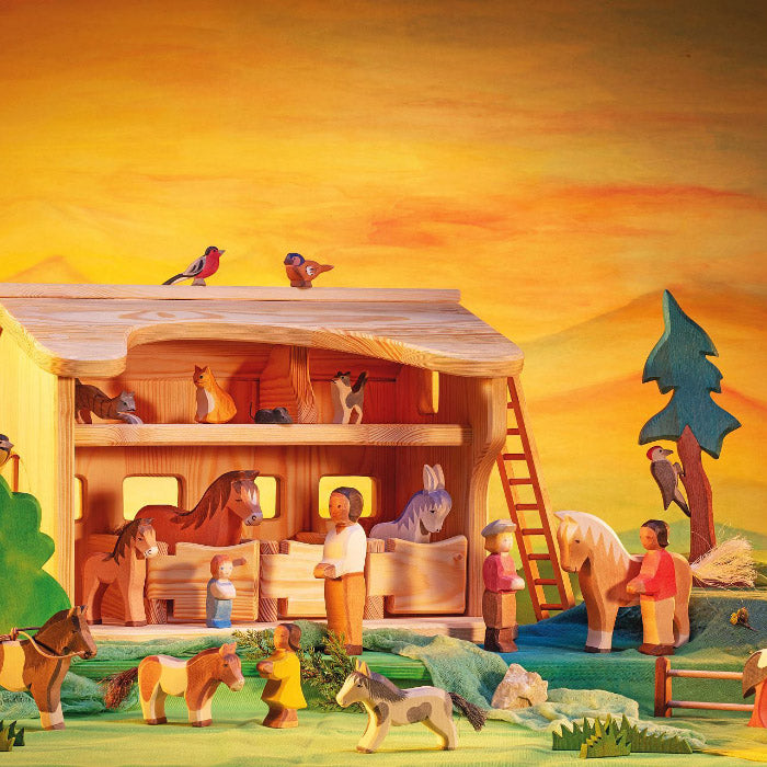 Ostheimer Wooden Haflinger Horse