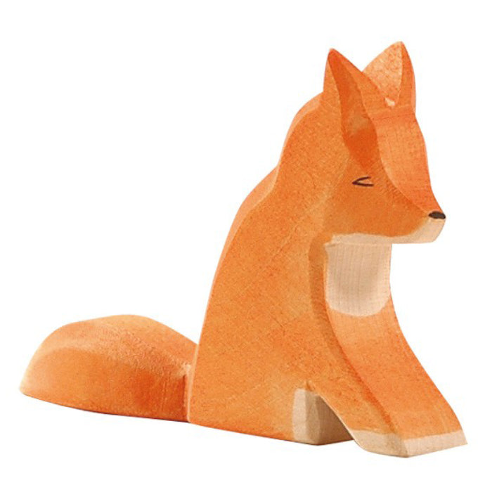 Ostheimer Wooden Fox Sitting