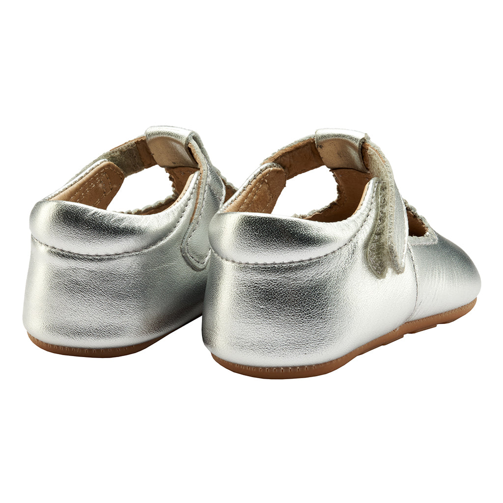 Old Soles Baby Rose Shoes Silver