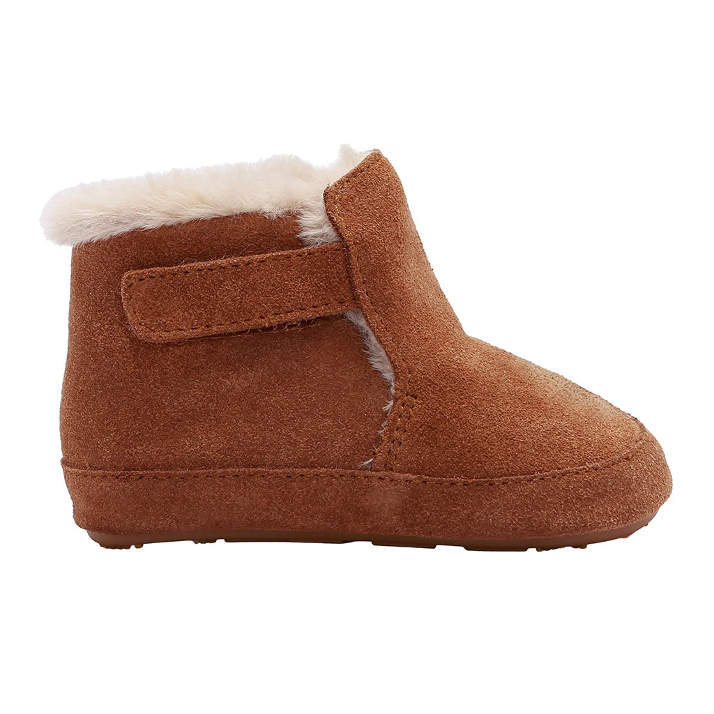 Old Soles Baby Apres Bub Boots Tan Brown Suede