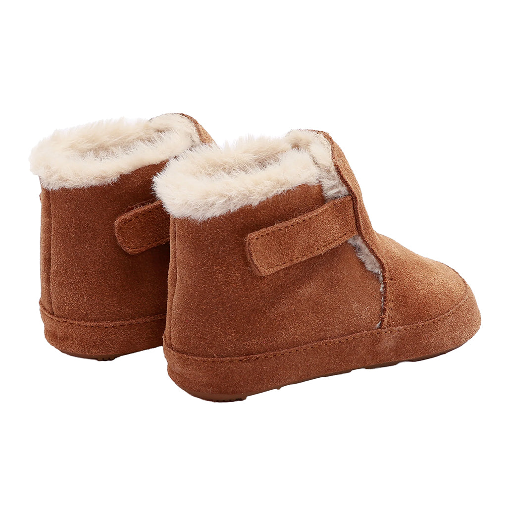 Old Soles Baby Apres Bub Boots Tan Brown Suede
