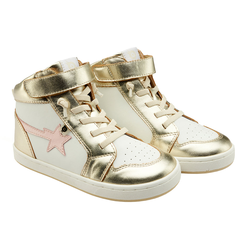 Old Soles Baby And Child Team Star Shoes Snow White And Gold