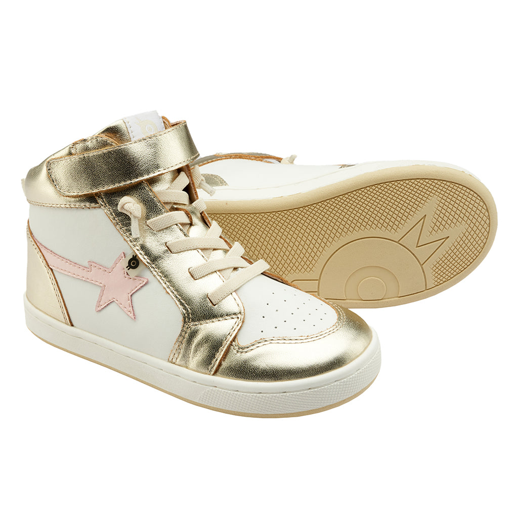 Old Soles Baby And Child Team Star Shoes Snow White And Gold