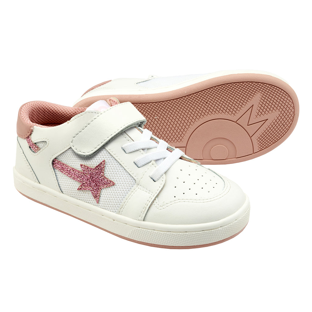 Old Soles Baby And Child Star Runner Shoes Snow White And Glam Pink