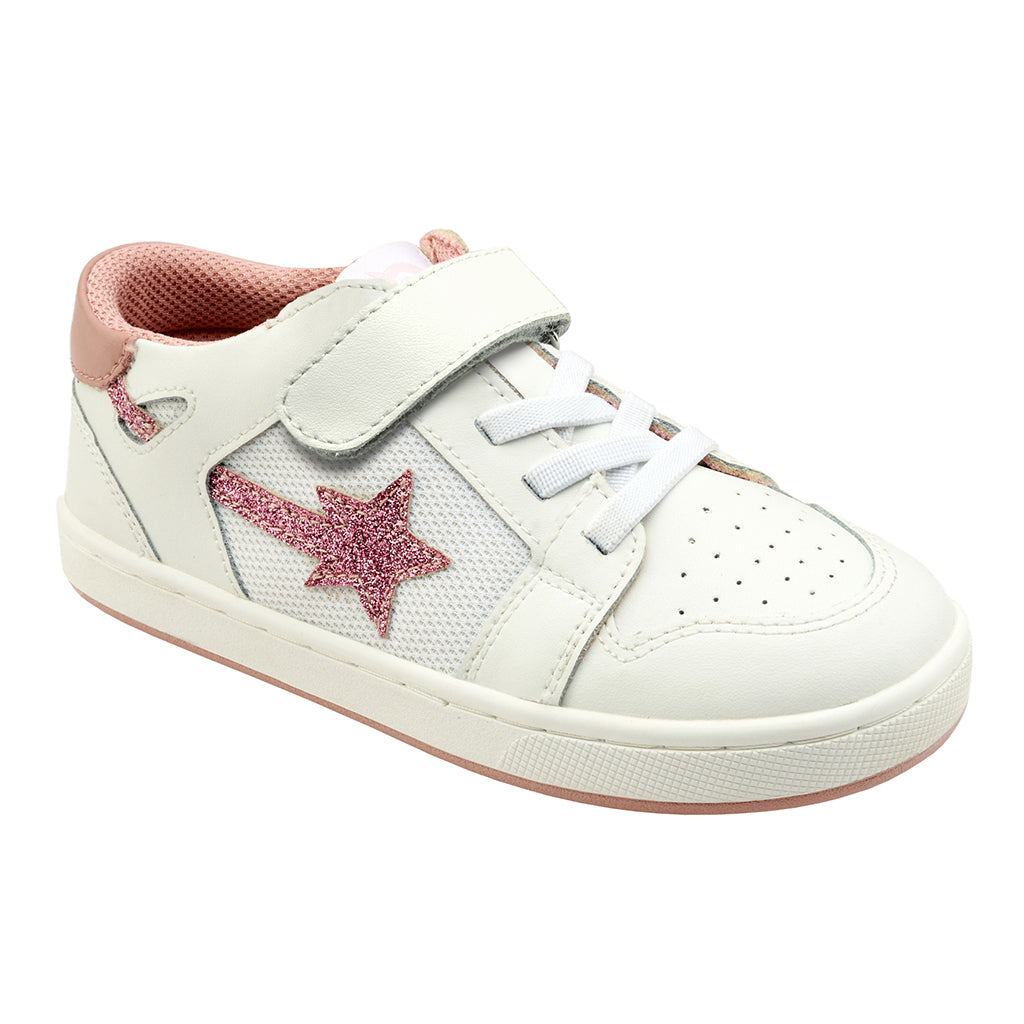 Old Soles Baby And Child Star Runner Shoes Snow White And Glam Pink