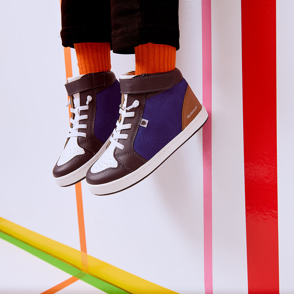 Old Soles Child Got Walker Shoes Fluro Blue