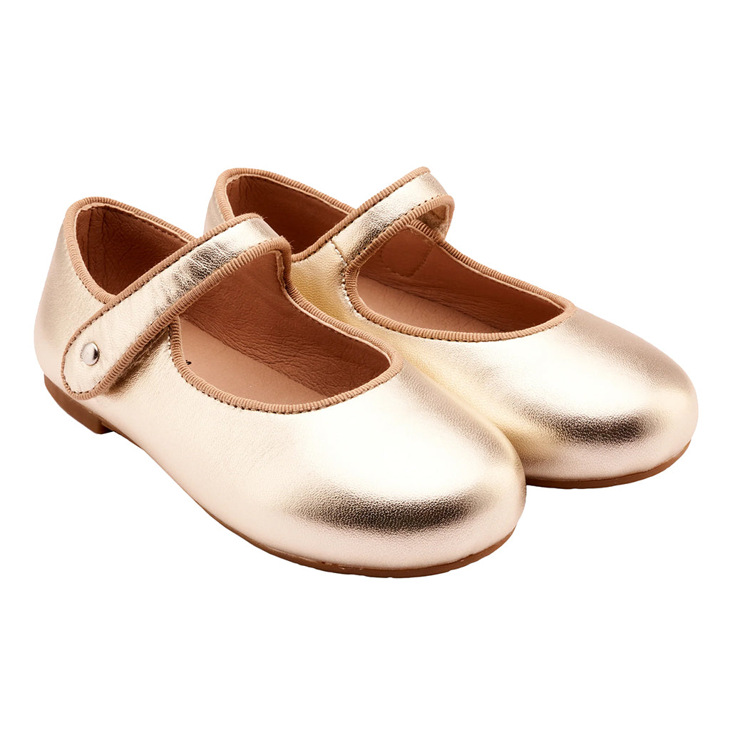 Old Soles Baby And Child Lady Jane Shoes Millet Gold