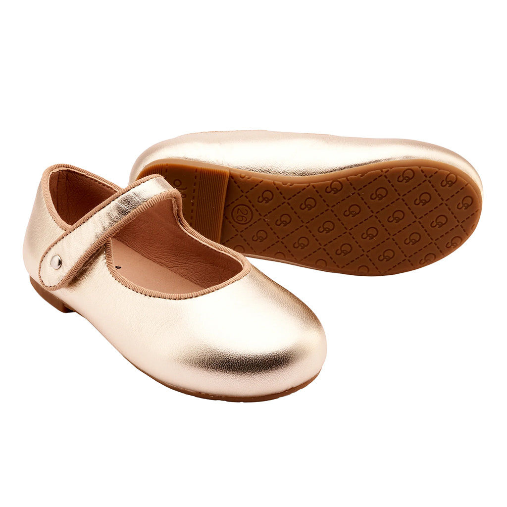 Old Soles Baby And Child Lady Jane Shoes Millet Gold